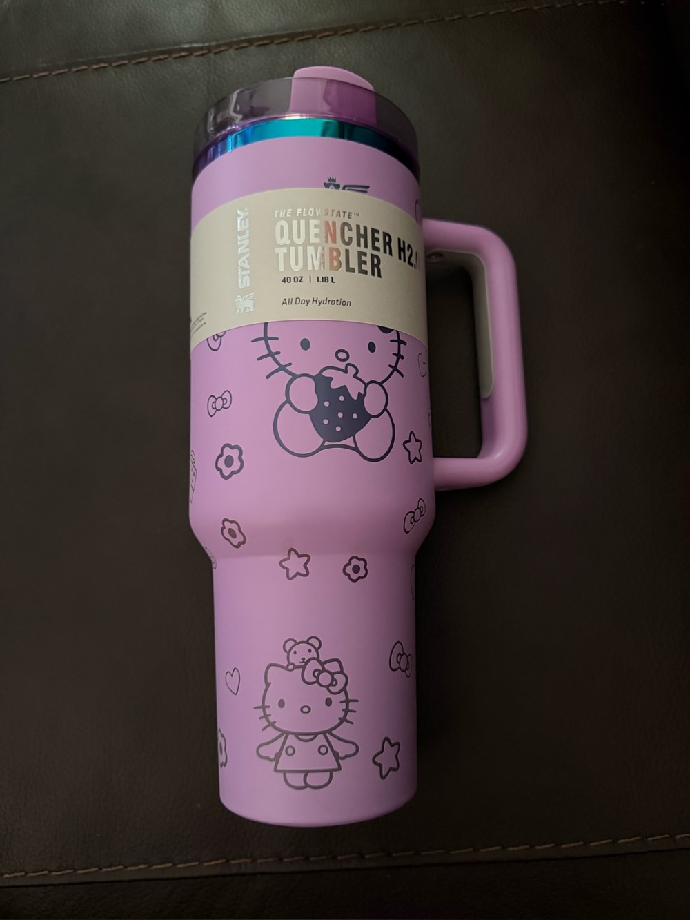 Beautiful Lilac Hello Kitty  40oz Stanley Cup/Tumbler